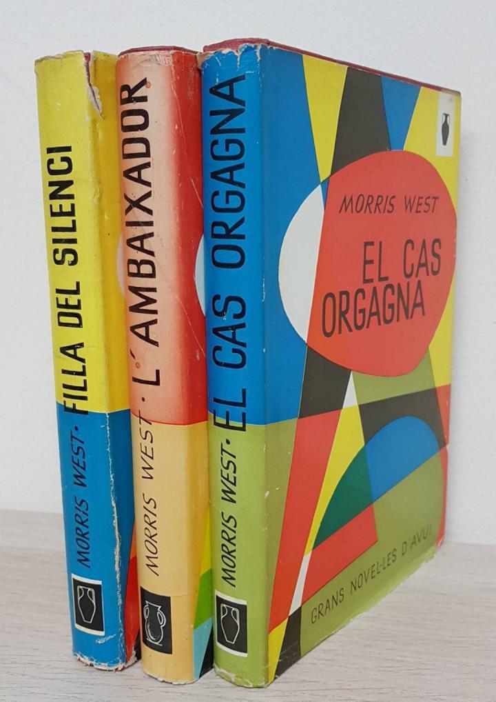 3 VOLUMS. L'AMBAIXADOR (101). EL CAS ORGAGNA (35). FILLA DEL SILENCI (54) (CATALÁN). | MORRIS WEST