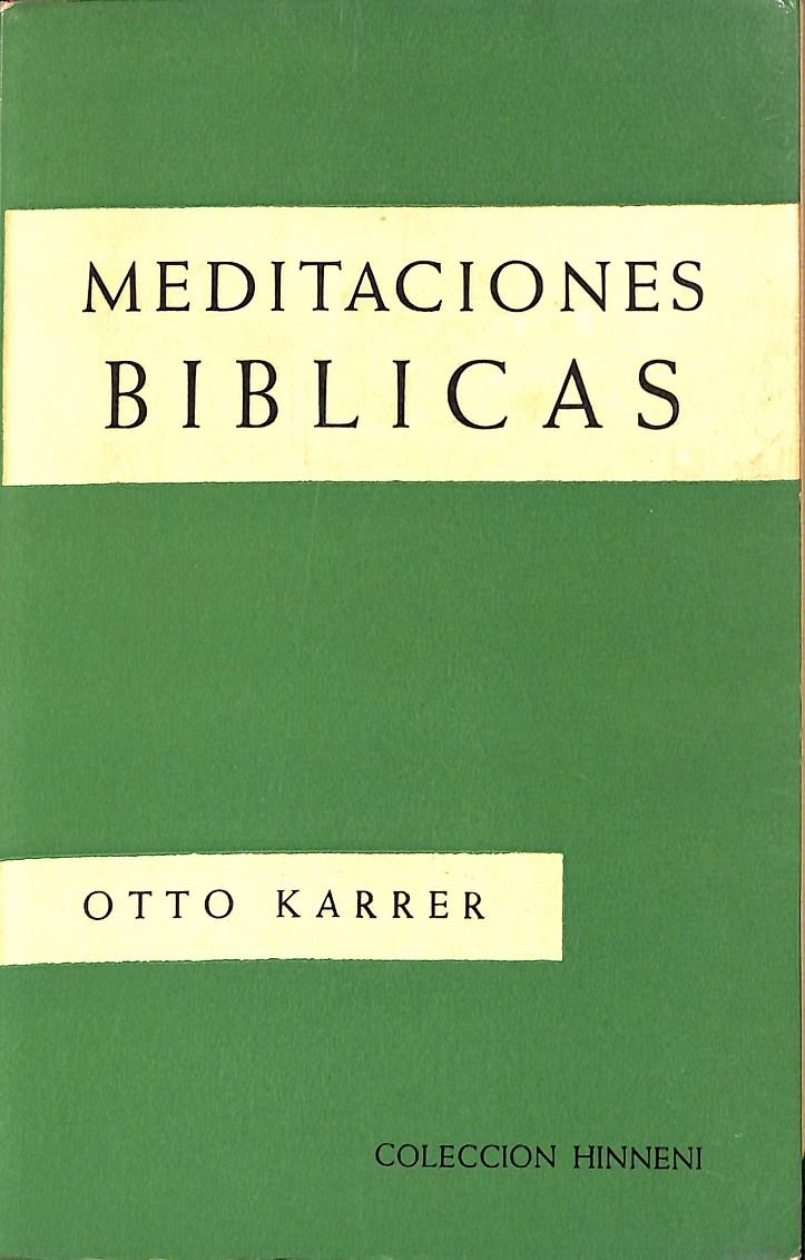 MEDITACIONES BIBLICAS | OOTO KARRER