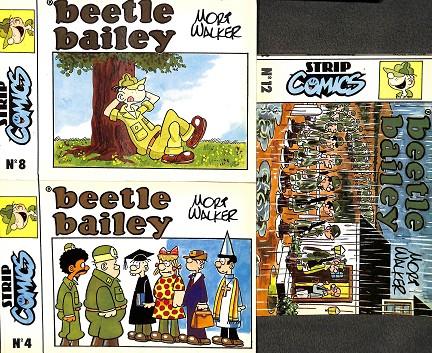 BEETLE BAILEY VOLUMENES 4, 8, Y 12. | MORI WALKER