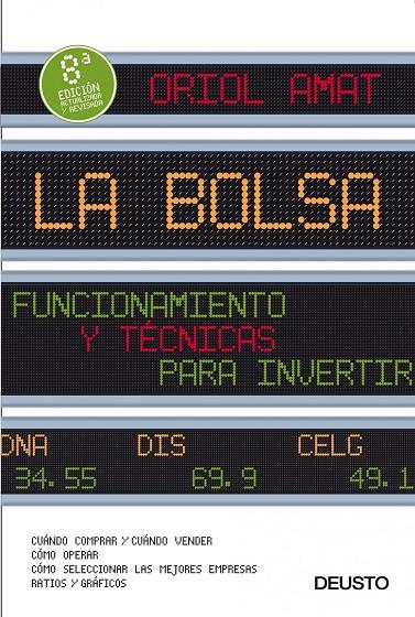 LA BOLSA FUNCIONAMIENTO Y TÉCNICAS PARA INVERTIR | AMAT, ORIOL