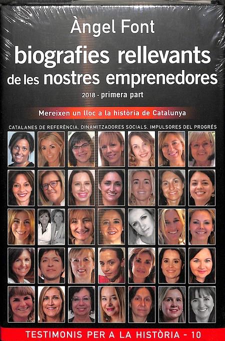 BIOGRAFIES RELLEVANTS DE LES NOSTRES EMPRENEDORES 2018 - PRIMERA PART (CATALÁN) | FONT GUMFAUS, ÀNGEL