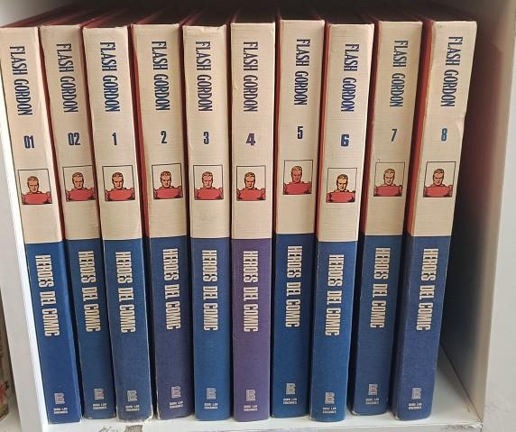 FLASH GORDON - HÉROES DEL CÓMIC -  TOMOS 01-02-1-2-3-4-5-6-7-8 | JAVIER DE ARAMBURU - LUIS GASCA