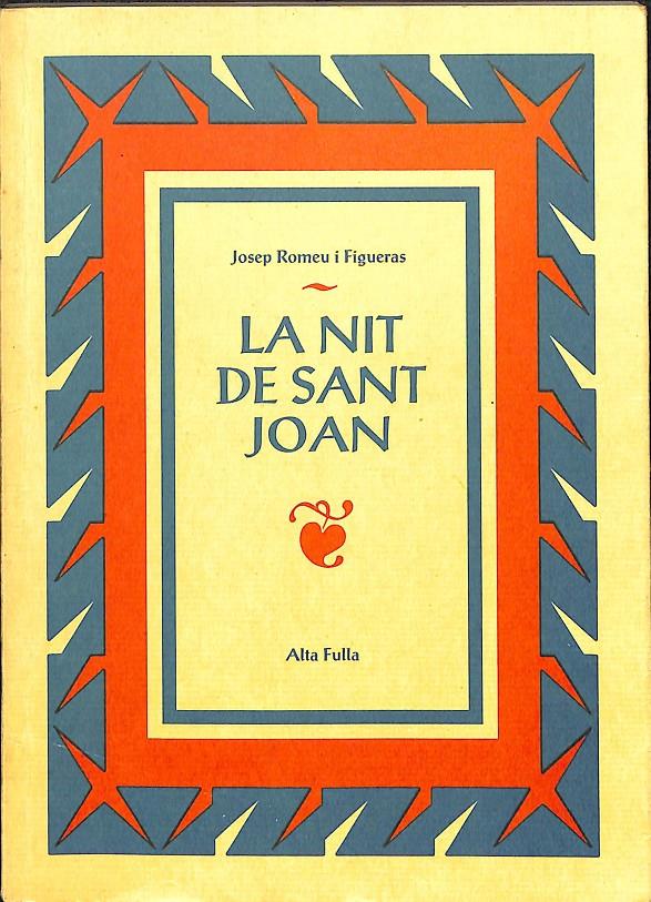 LA NIT DE SAN JOAN - (CATALÁN) | 9788479000400 | ROMEU I FIGUERAS, JOSEP