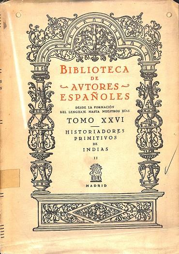 BIBLIOTECA DE AUTORES ESPAÑOLES - TOMO II | DON ENRIQUE DE VEDIA