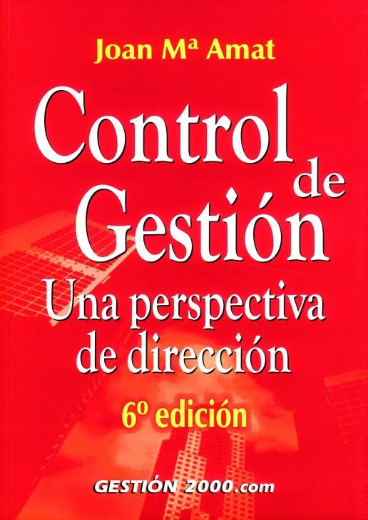 CONTROL DE GESTIÓN | AMAT, JOAN MARÍA