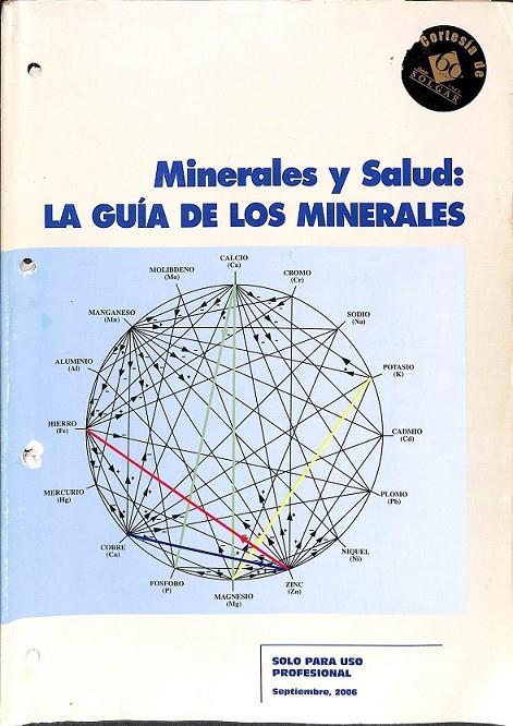 MINERALES Y SALUD LA GUIA DE LOS MINERALES  