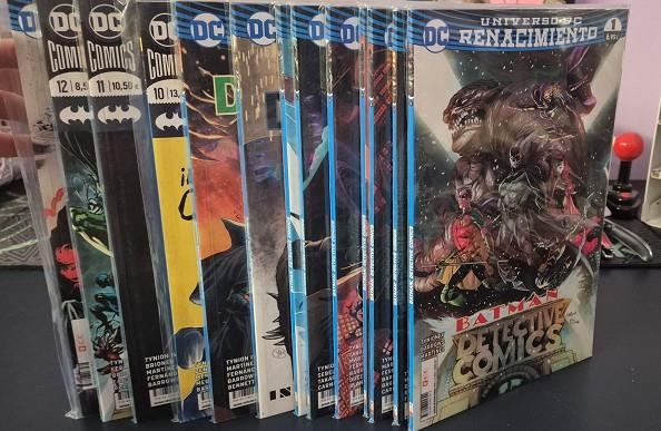 BATMAN: DETECTIVE COMICS 13 VOLUMENES. NÚMEROS DEL 01 AL 12. + LA NOCHE DE LOS HOMBRES MONSTRUO | V.V.A