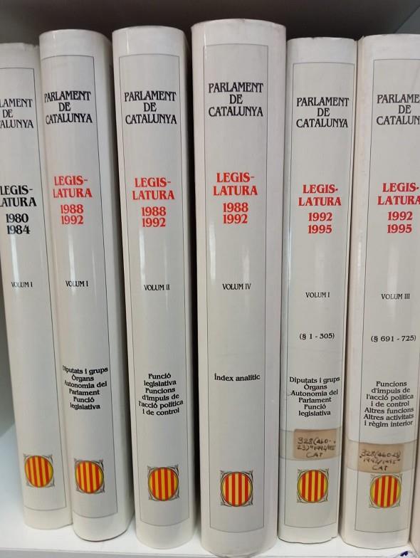 PARLAMENT DE CATALUNYA LEGISLATURA 6 VOL (CATALÁN) | PARLAMENT DE CATALUNYA