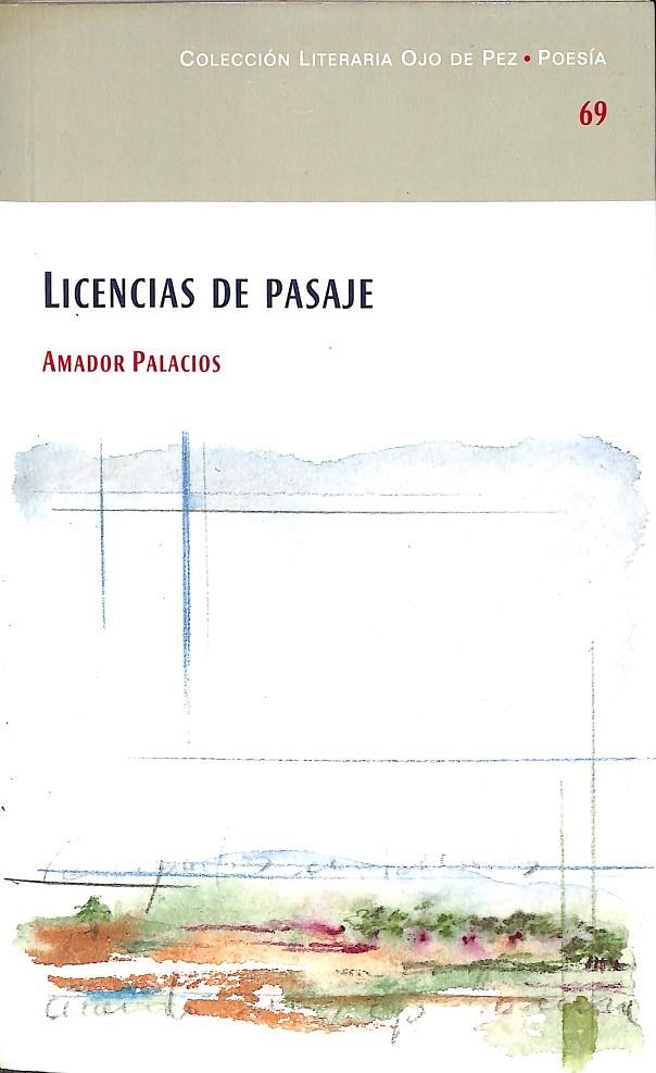 LICENCIAS DE PASAJE | AMADOR PALACIOS