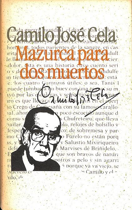 MAZURCA PARA DOS MUERTOS | 9788422618265 | CAMILO JOSÉ CELA