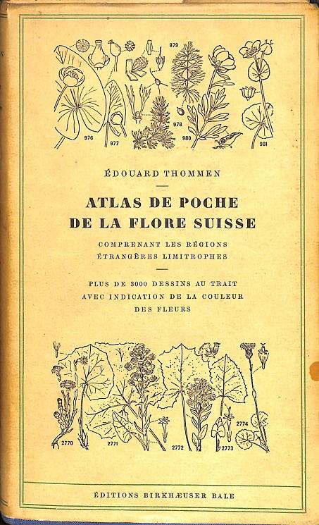 ATLAS DE POCHE DE LA FORE SUISSE (FRANÇÉS) | EDOUARD THOMMEN