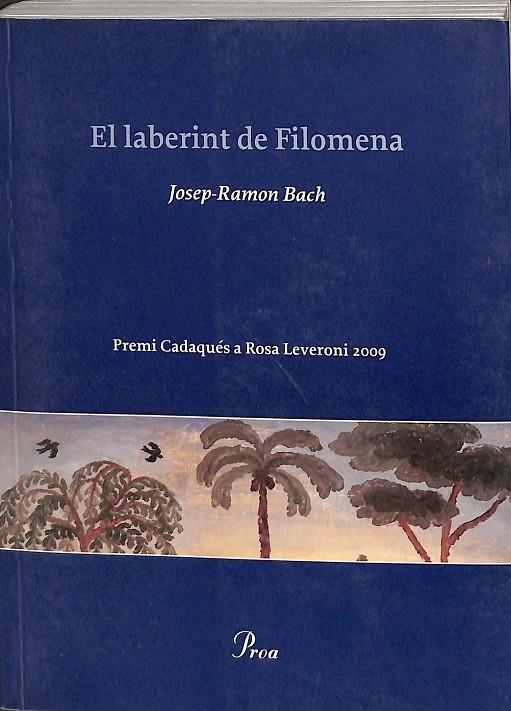 EL LABERINT DE FILOMENA (CATALÁN) | BACH NÚÑEZ, JOSEP RAMON