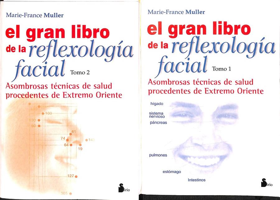 EL GRAN LIBRO DE LA REFLEXOLOGÍA FACIAL 2 TOMOS | MARIE-FRANCE MULLER