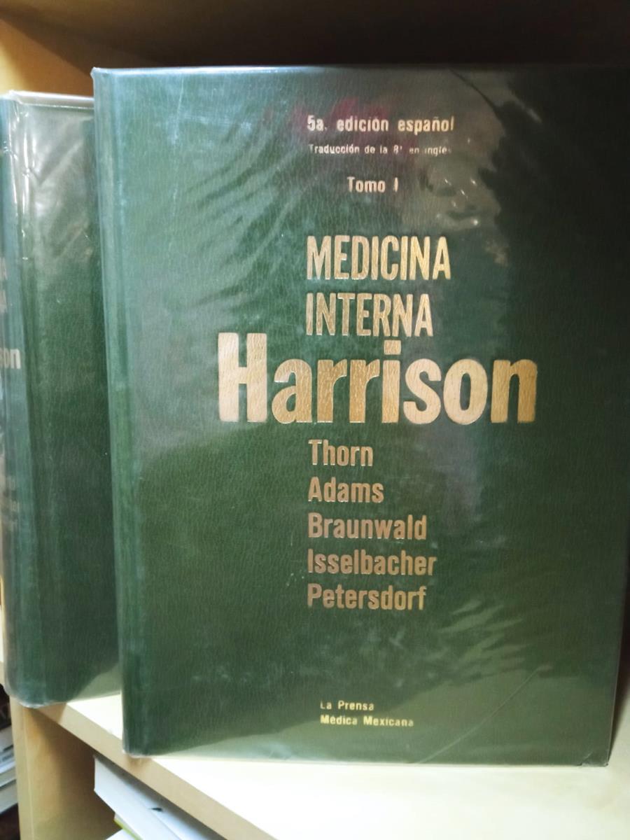 MEDICINA INTERNA HARRISON TOMO I Y II | THORN, ADAMS, BRAUNWALD, ISSELBACHER, PETERSDORF