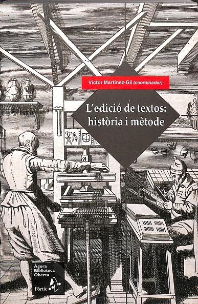 L'EDICIÓ DE TEXTOS HISTÒRIA I MÈTODE | 9788473067096 | MARTÍNEZ GIL, VÍCTOR