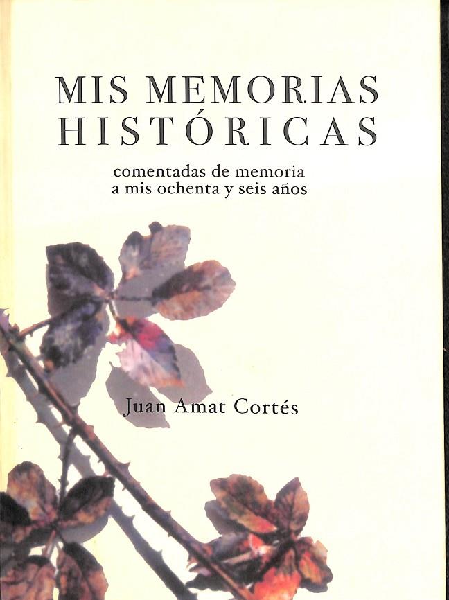 MIS MEMORIAS HISTÓRICAS | JUAN AMT CORTÉS