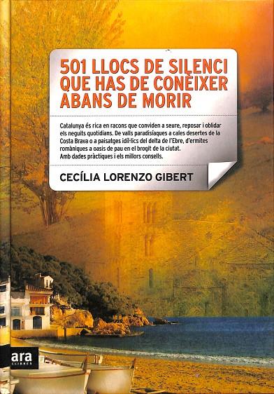 501 LLOCS DE SILENCI QUE HAS DE CONÈIXER ABANS DE MORIR (CATALÁN) | LORENZO GIBERT, CECÍLIA