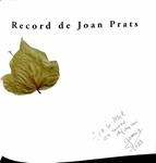 RECORD DE JOAN PRATS (CATALÁN). | SENSE ESPECIFICAR