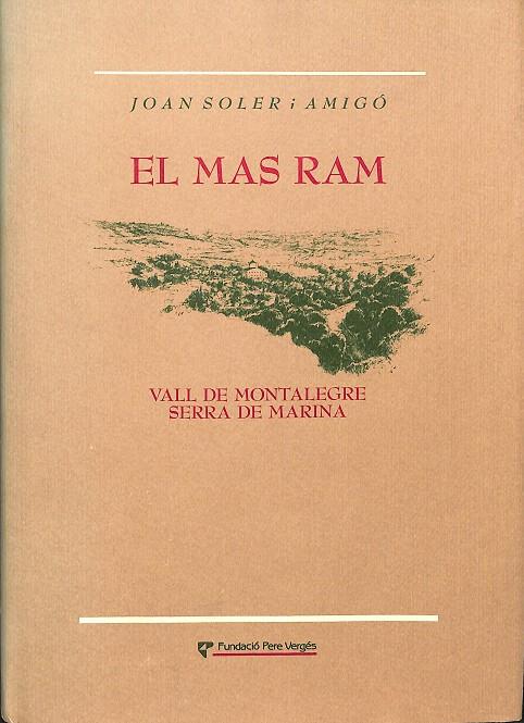 EL MAS RAM (CATALÁN) | JOAN SOLER I AMIGÓ
