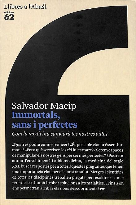 IMMORTALS, SANS I PERFECTES  (CATALÁN) | 9788429761481 | MACIP, SALVADOR
