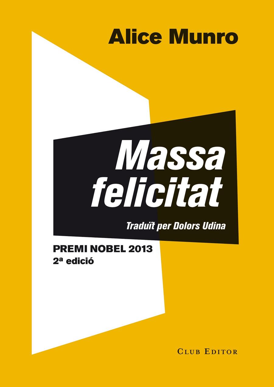 MASSA FELICITAT (CATALÁN) | MUNRO, ALICE