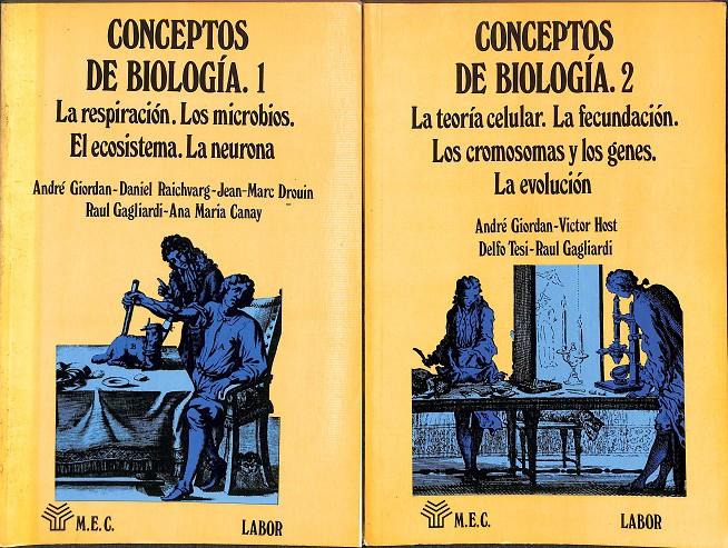 CONCEPTOS DE BIOLOGIA (2 TOMOS) | ANDRE GIORDAN/ DANIEL RAICHWARG
