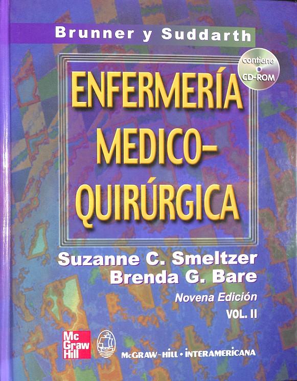 ENFERMERÍA MEDICO-QUIRÚRGICA VOL II- NO CONTIENE CD | 9788448604776 | BRUNNER Y SUDDARTH