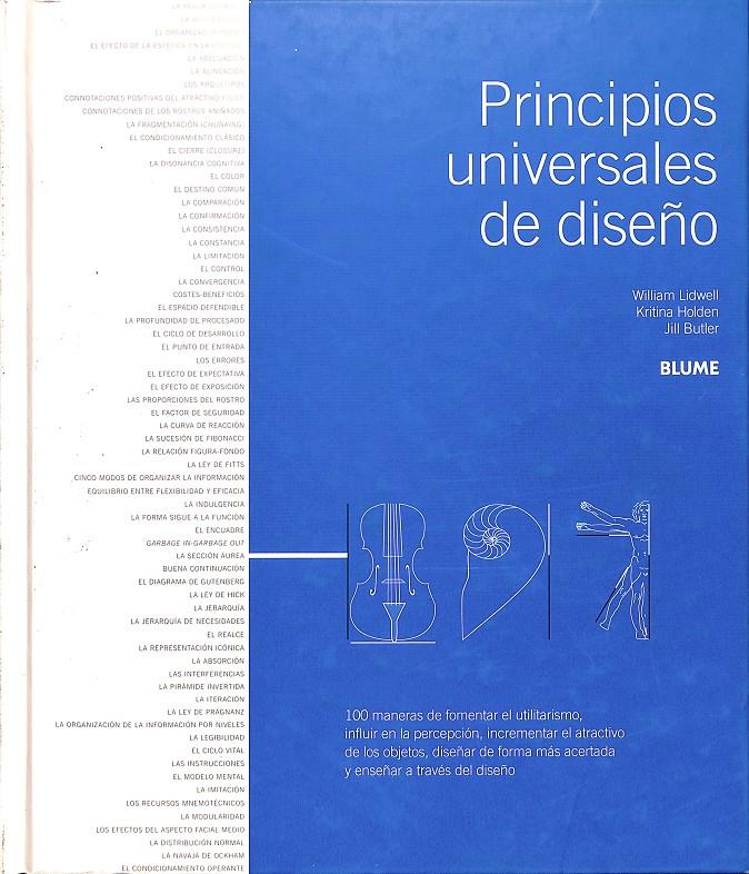 PRINCIPIOS UNIVERSALES DE DISEÑO - 100 MANERAS DE FOMENTAR EL UTILITARISMO... | 9788480765329 | W.LIDWELL/K.HOLDEN/J.BUTLER