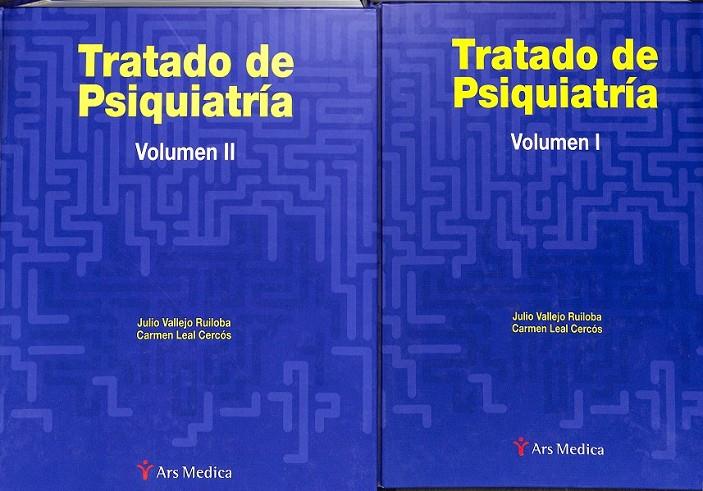 TRATADO DE PSIQUIATRÍA VOLUMEN 1 Y 2 , 2 TOMOS COMPLETA | VALLEJO RUILOBA, JULIO / LEAL CERCÓS, CARMEN