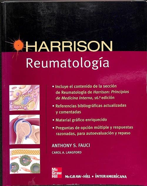 HARRISON'S REUMATOLOGÍA | 9788448155766 | FAUCI A.
