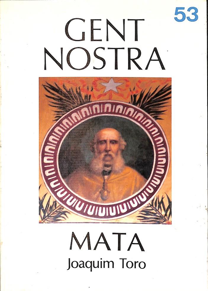 MATA Nº 53 GENT NOSTRA (CATALÁN) | JOAQUIM TORO