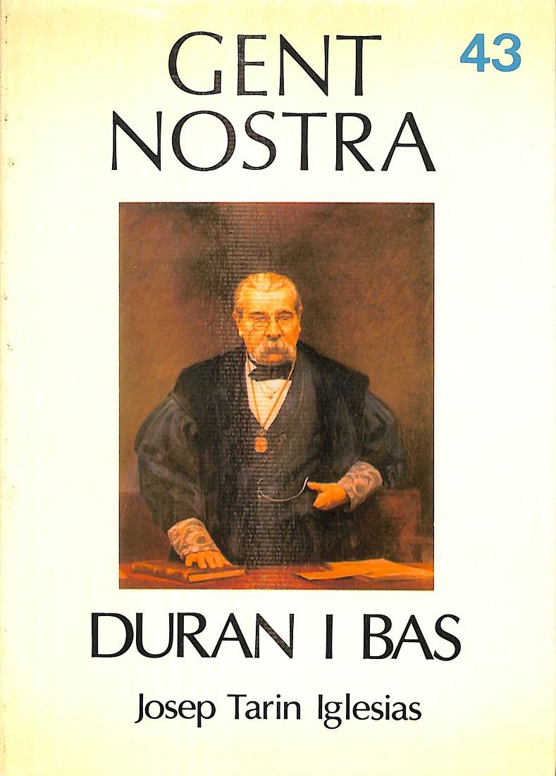DURAN I BAS Nº 43 GENT NOSTRA (CATALÁN) | JOSEP TARIN IGLESIAS