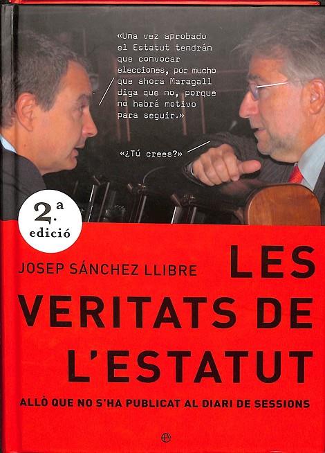 LES VERITATS DE L'ESTATUT (CATALÁN) | JOSEP SÁNCHEZ LLIBRE