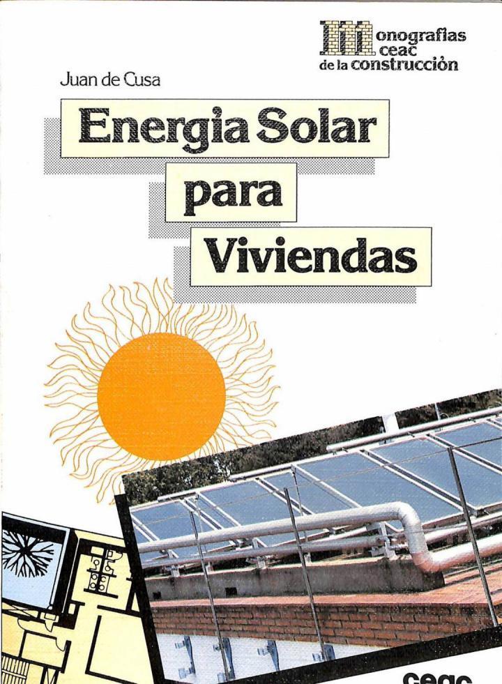ENERGÍA SOLAR PARA VIVIENDAS | 9788432929670 | JUAN DE CUSA RAMOS