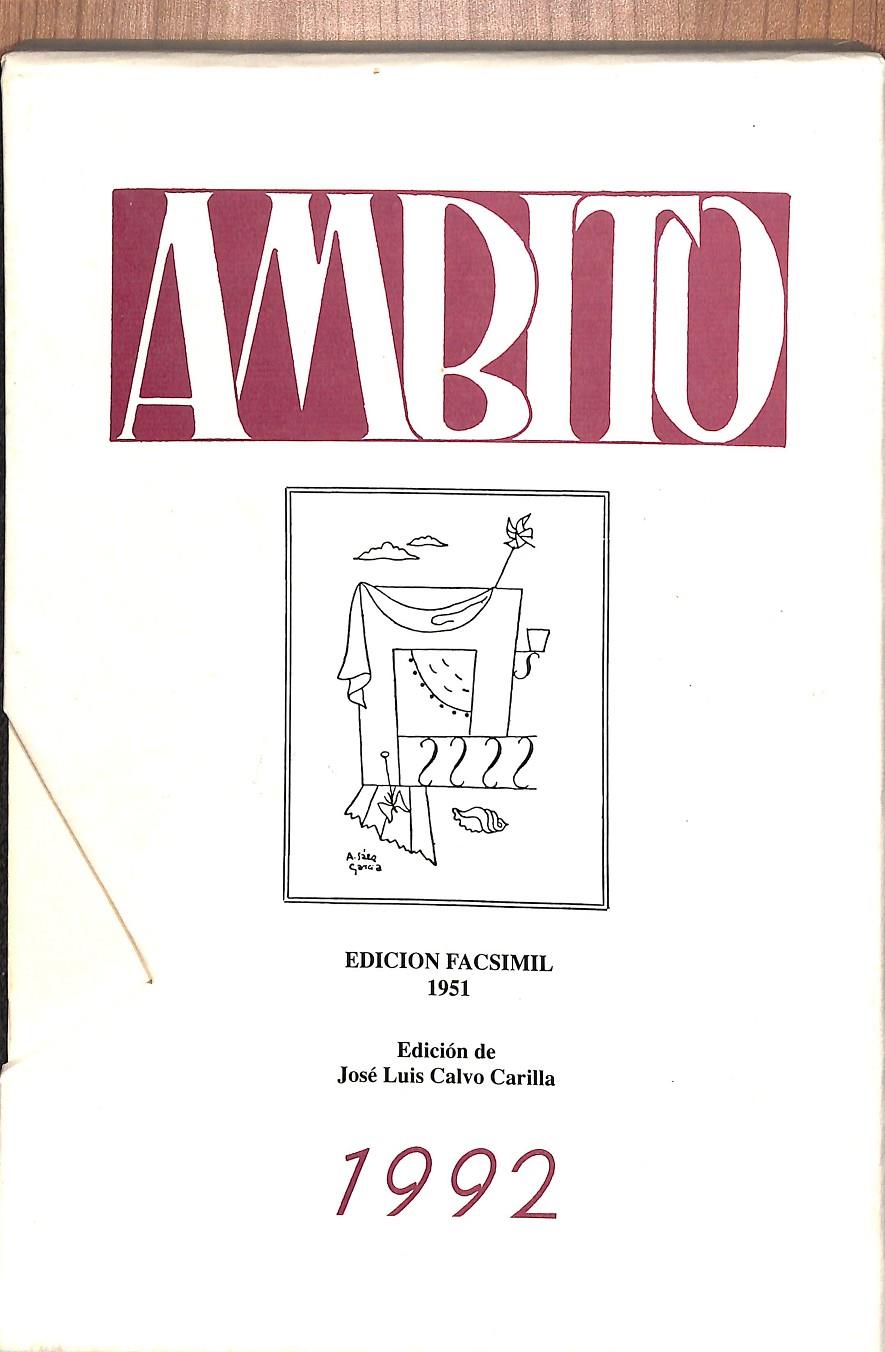AMBITO EDICION FACSIMIL 1951  | JOSÉ LUIS CALVO CARILLA