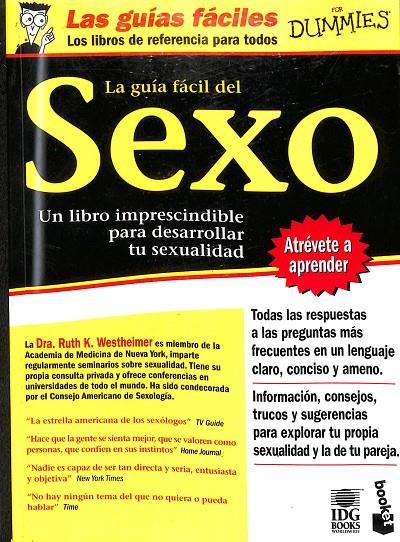 LA GUÍA FÁCIL DEL SEXO FOR DUMMIES | DR. RUTH K. WESTHEIMER