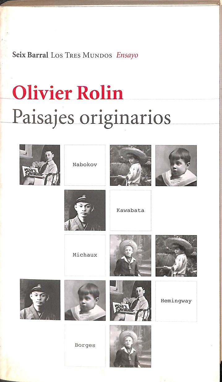PAISAJES ORIGINARIOS | 9788432208638 | OLIVIER ROLIN