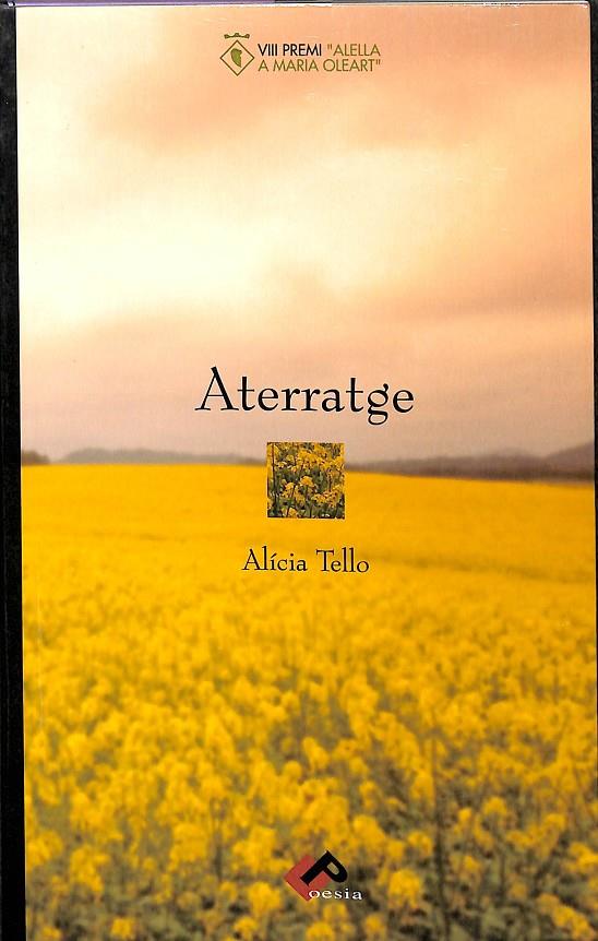 ATERRATGE (CATALÁN) | ALICIA TELLO