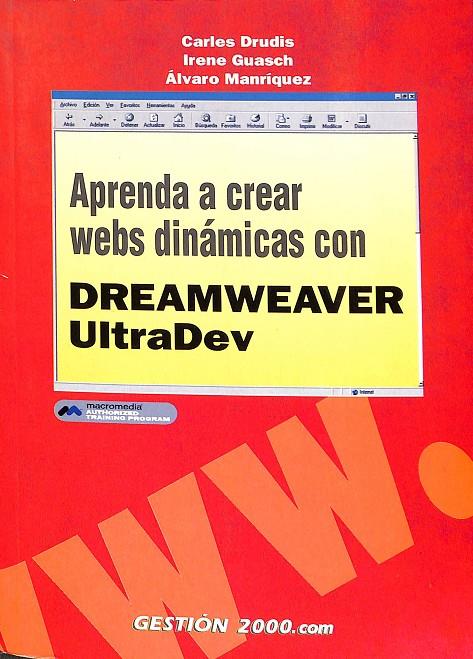 APRENDA A CREAR WEBS DINÁMICAS CON DREAMWEAVER ULTRADEV | V.V.A