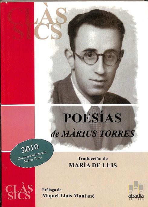 POESÍAS DE MARIUS TORRES | MARIUS TORRES