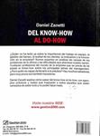 DEL KNOW - HOW AL DO - HOW. POQUE HACER RESULTA MÁS RENTABLE QUE SABER | 9788496612648 | DANIEL ZANETTI
