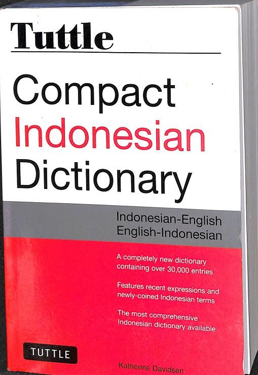 COMPACT INDONESIAN DICTIONARY (INDONESIAN- INGLÉS) | V.V.A