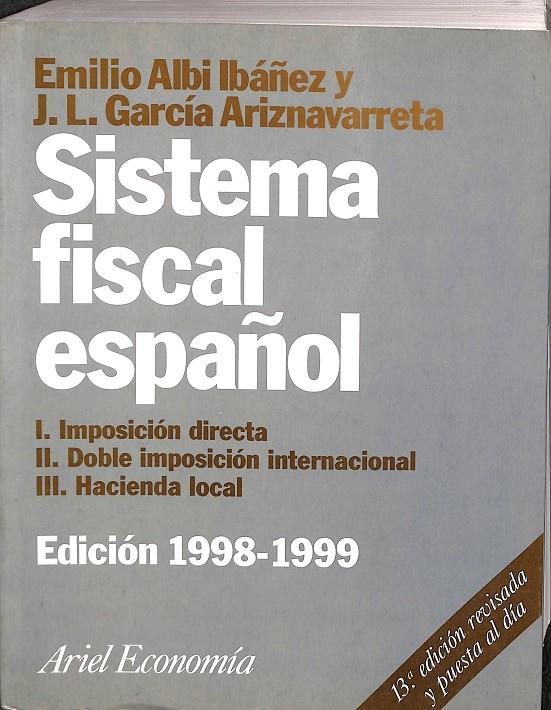 SISTEMA FISCAL ESPAÑOL. | EMILIO ALBI