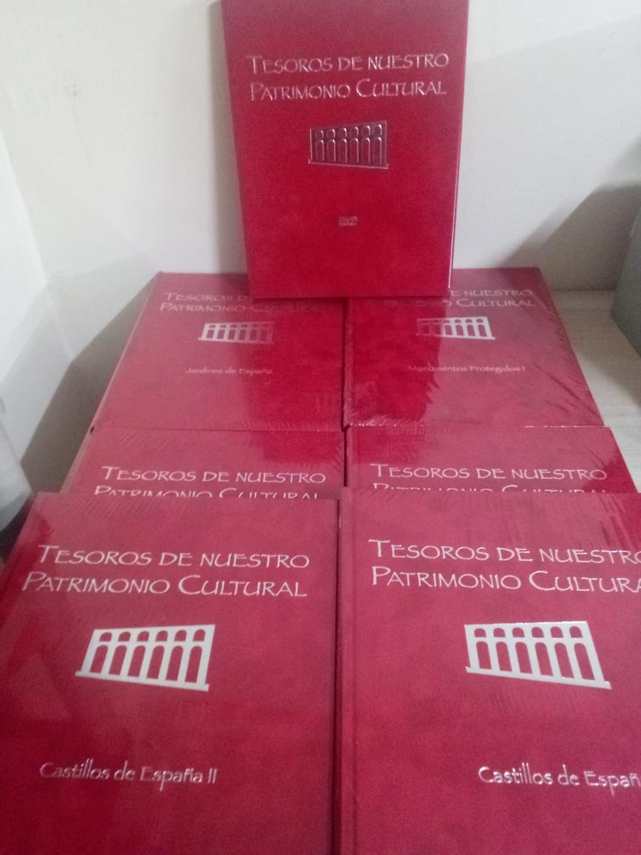 TESOROS DE NUESTRO PATRIMONIO CULTURAL COMPLETA -  PRECINTADOS 6 TOMOS DE 7 | V.V.A