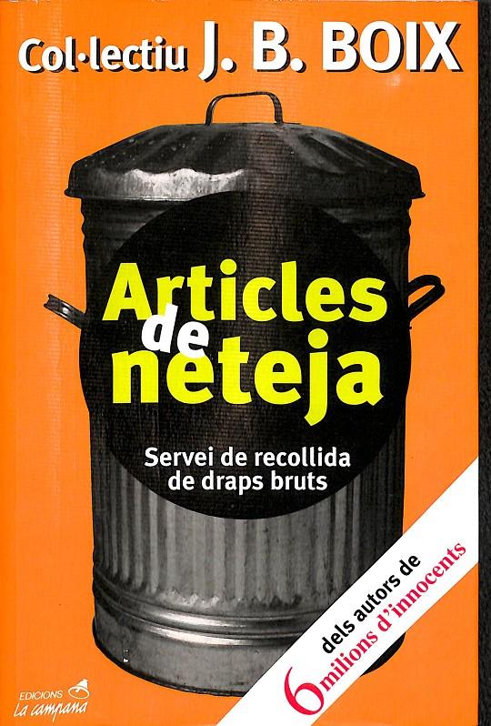ARTICLES DE NETEJA (CATALÁN) | 9788488791955 | COL·LECTIU J.B.BOIX