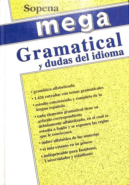 MEGA GRAMATICAL Y DUDAS DEL IDIOMA | 9788430311477 | MARTÍNEZ AMADOR, EMILIO M.