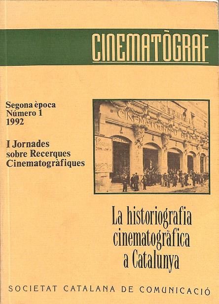 LA HISTORIOGRAFIA CINEMATOGRAFICA A CATALUNYA (CATALÁN) | V.V.A