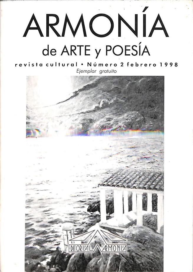 ARMONIA DE ARTE Y POESIA REVISTA CULTURAL NUMERO 2 FEBRERO 1998 | V.V.A.