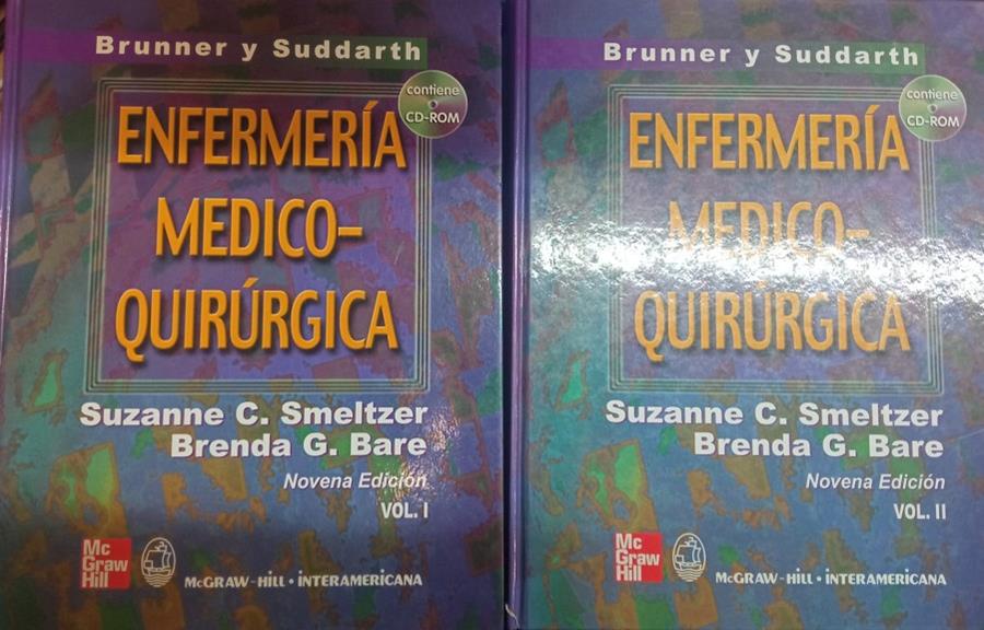 ENFERMERIA MEDICO-QUIRURGICA 2 VOL - CON CD | BRUNNER Y SUDDARTH