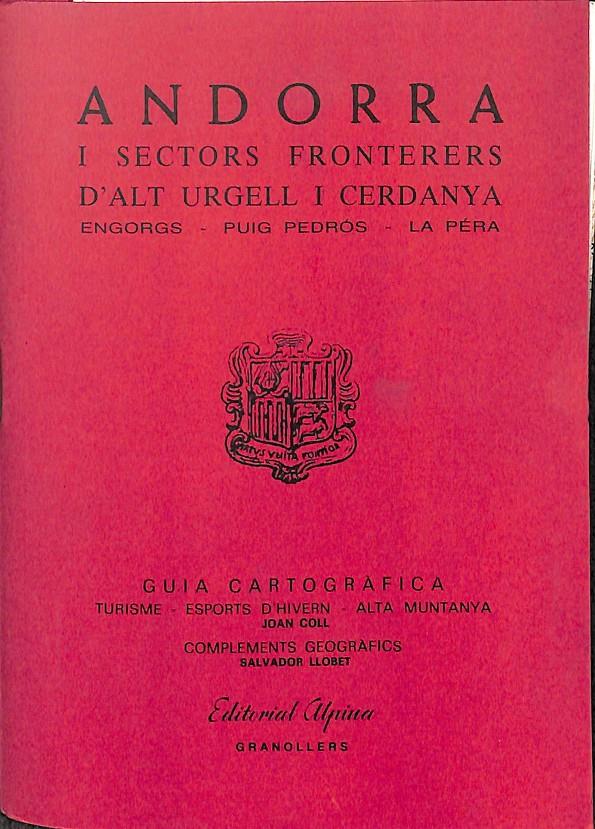 ANDORA I SECTORS FRONTERERS D`ALT URGELL I CERDANYA (CATALÁN) | V.V.A